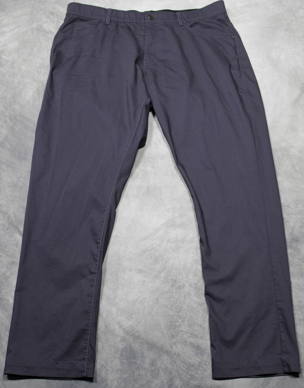 Nike Pants Mens 34x32 (34x30) Gray Dri-FIT Chino Slim Fit Stretch Casual Travel